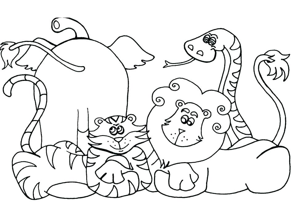 948x666 Safari Animals Coloring Pages Safari Animals Coloring Pages