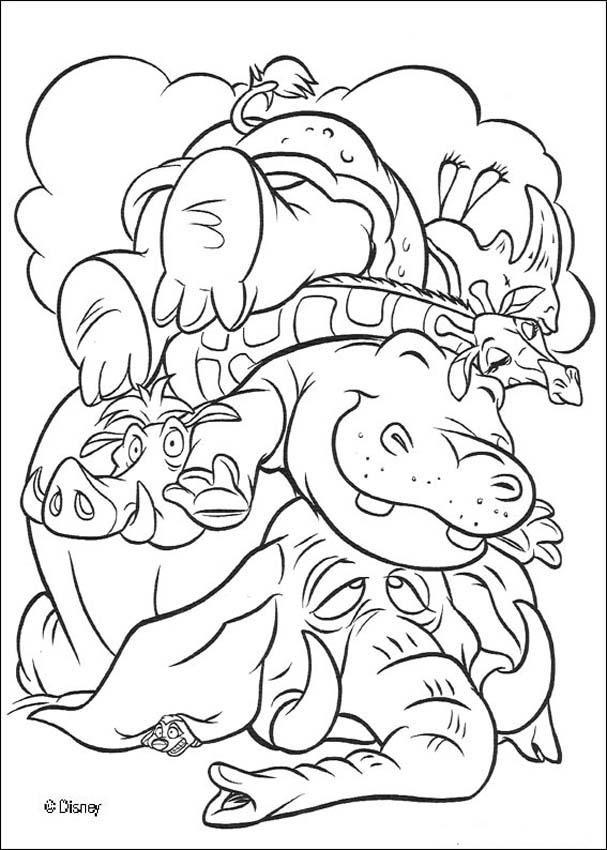 607x850 Safari Coloring Pages To Download And Print For Free