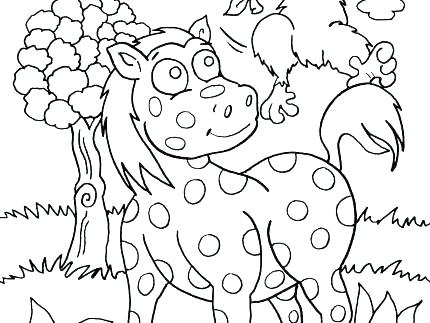 430x323 Jungle Animals Coloring Page Jungle Animal Coloring Pages Safari