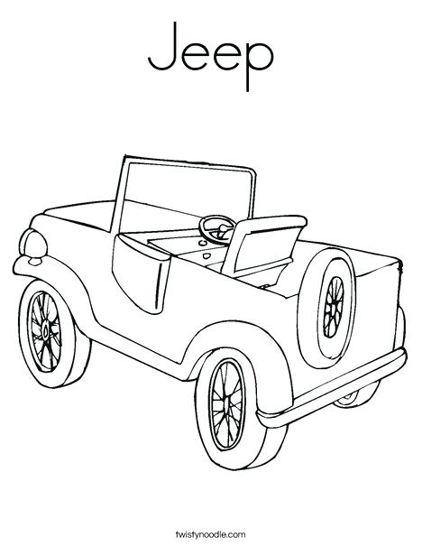 468x605 Jeep Coloring Page Jeep Coloring Page Safari Jeep Colouring Pages