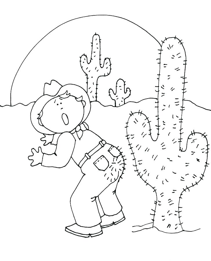 728x900 Saguaro Cactus Coloring Pages Creative Ideas Cactus Coloring Page