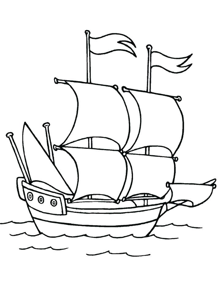 718x957 Speed Boat Coloring Pages Boat Coloring Pages Sailboat Coloring