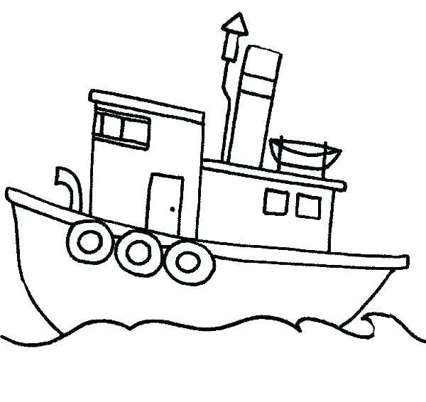 600x566 Fishing Boat Coloring Pages Boats Coloring Pages Boat Color Page
