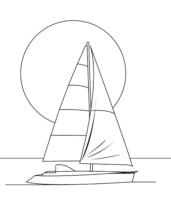 600x776 Picture Of Sailing Boat Coloring Pages Batch Coloring