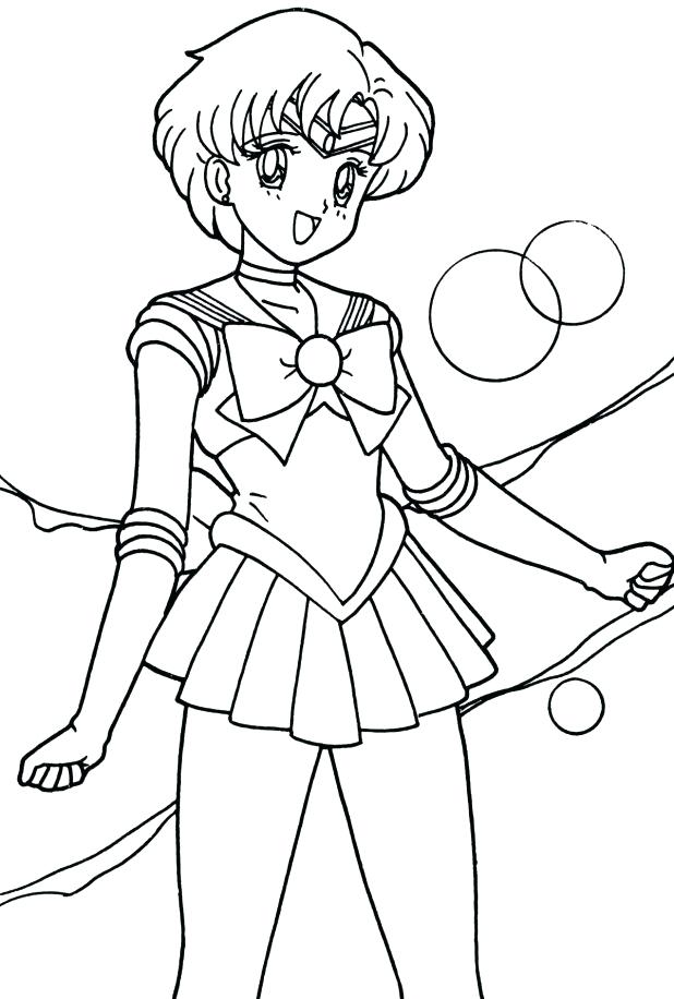 618x916 Mercury Coloring Pages Charming Sailor Mercury Coloring Pages