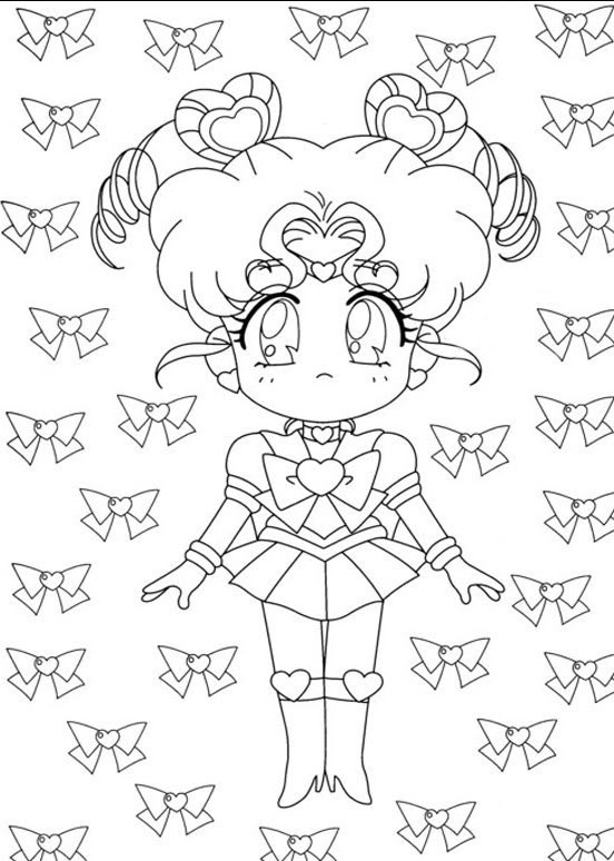 552x774 Coloring Page For Sailor Moon
