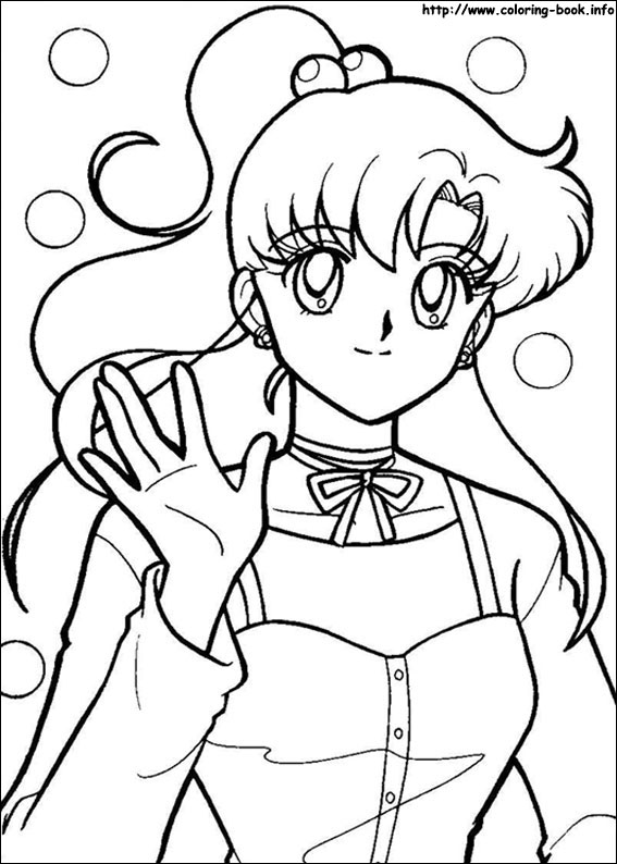 567x794 Sailor Moon Coloring Pages On Coloring