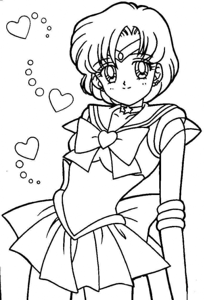 698x1024 Free Printable Sailor Moon Coloring Pages