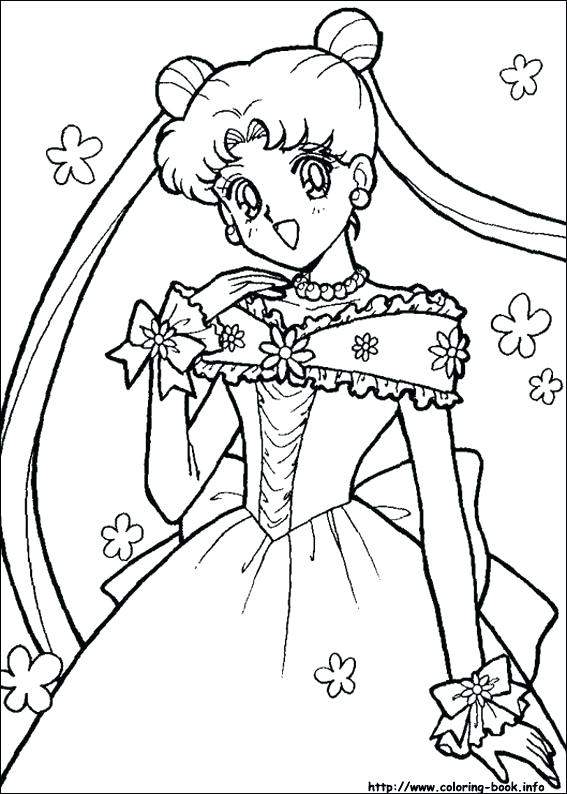 567x794 Sailor Moon Coloring Pages Sailor Moon Coloring Pages Printable W