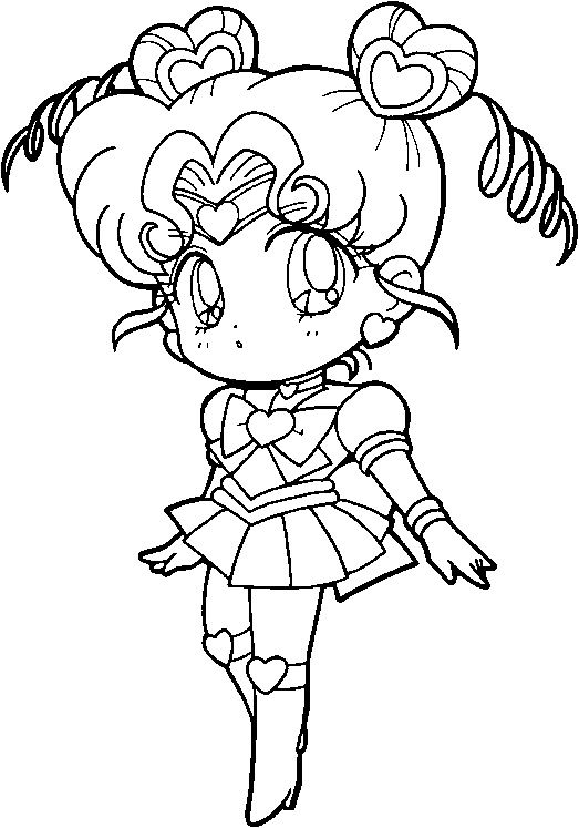 523x747 Sailor Moon Coloring Pages Printable