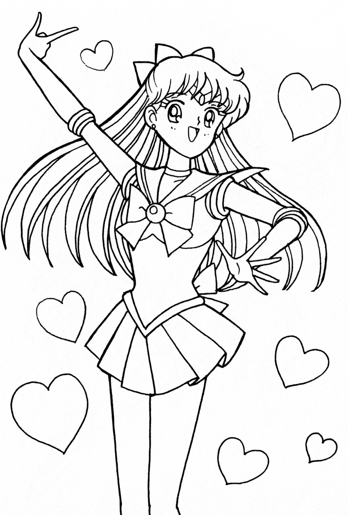 1200x1778 Tsuki Matsuri The Sailormoon Coloring Book Archive