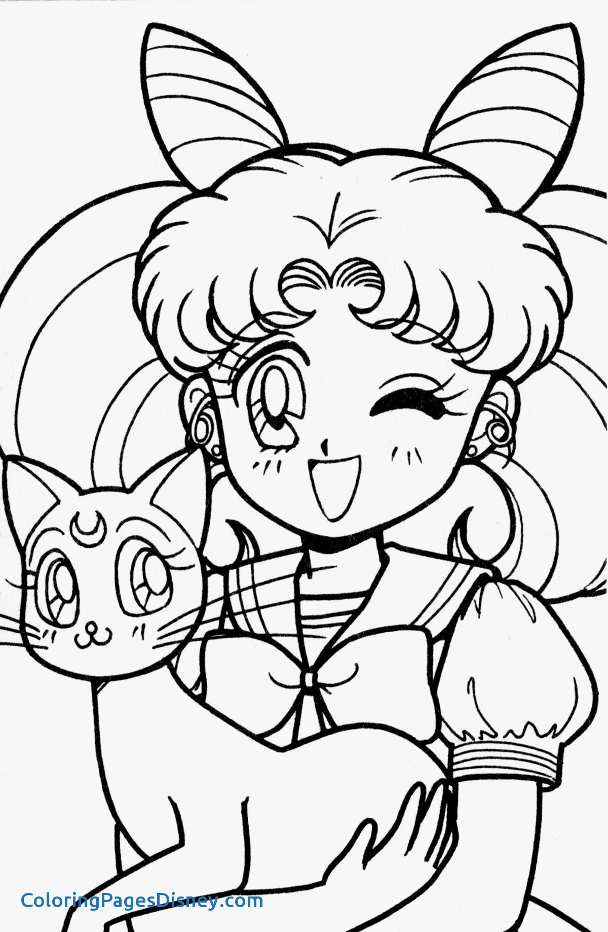 Sailormoon Coloring Pages at GetDrawings | Free download