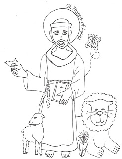 246x320 Look To Him And Be Radiant Saints Coloring Pages St Francis