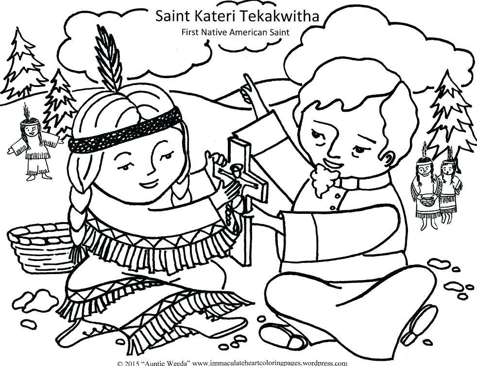982x753 St Francis Of Assisi Coloring Page Coloring Saint Page National