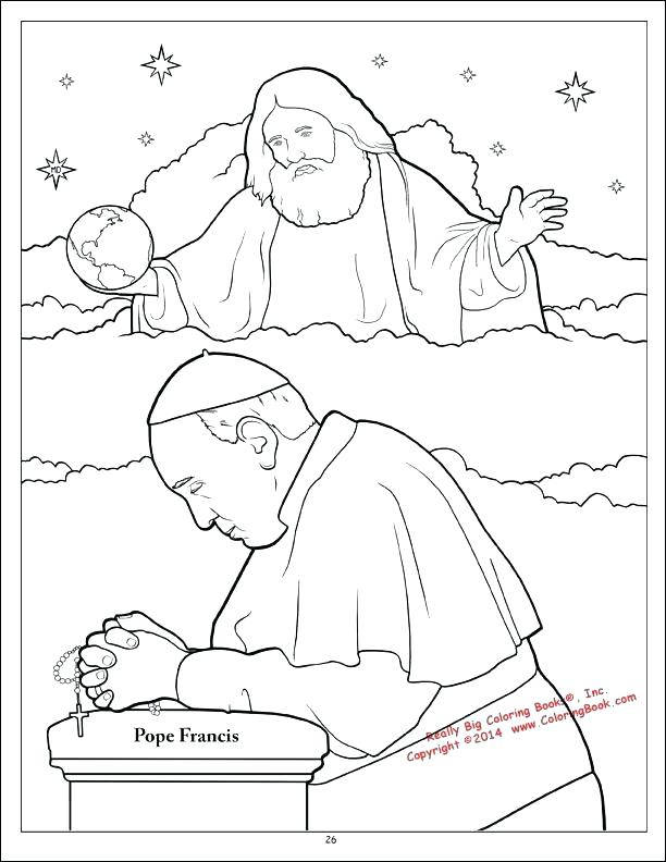 612x792 St Francis Of Assisi Coloring Page St Of Coloring Pages Saint