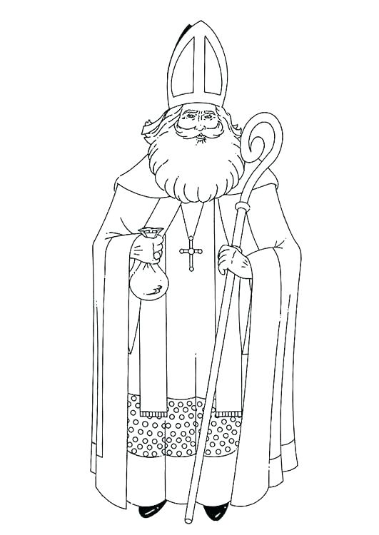 531x750 St Nicholas Coloring Pages St Coloring Page Related Post St