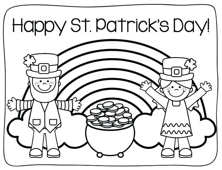 736x565 St Patrick Day Coloring Pages Plus St Coloring Pages St Coloring