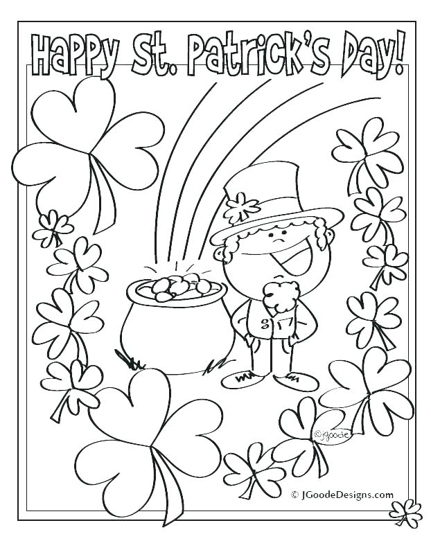 622x807 Saint Patrick Day Coloring Pages