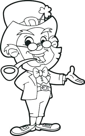 300x480 Saint Patrick Day Coloring Pages To Print St Day Colouring Page