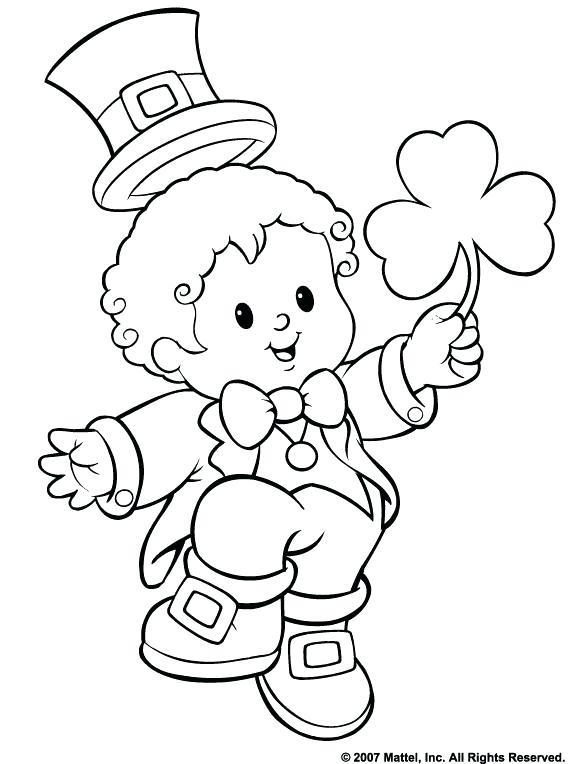 574x764 Saint Patrick Coloring Page Lawman Site