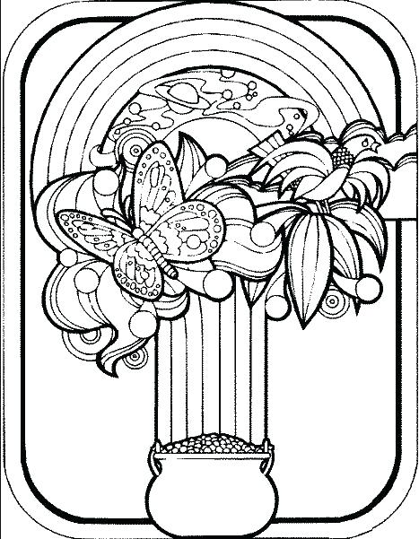 467x601 Coloring Pages St Patricks Day Poop Emoji Shamrock Clover Shamrock