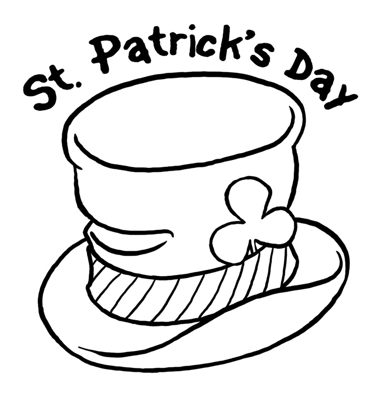 746x790 Latest Saint Patrick's Day Printable Coloring Pages For Kids