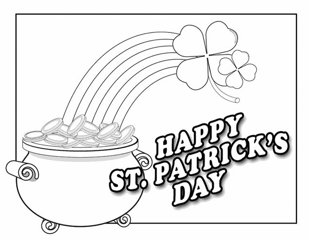 640x495 Best Coloring St Patrick's Day Images On Coloring