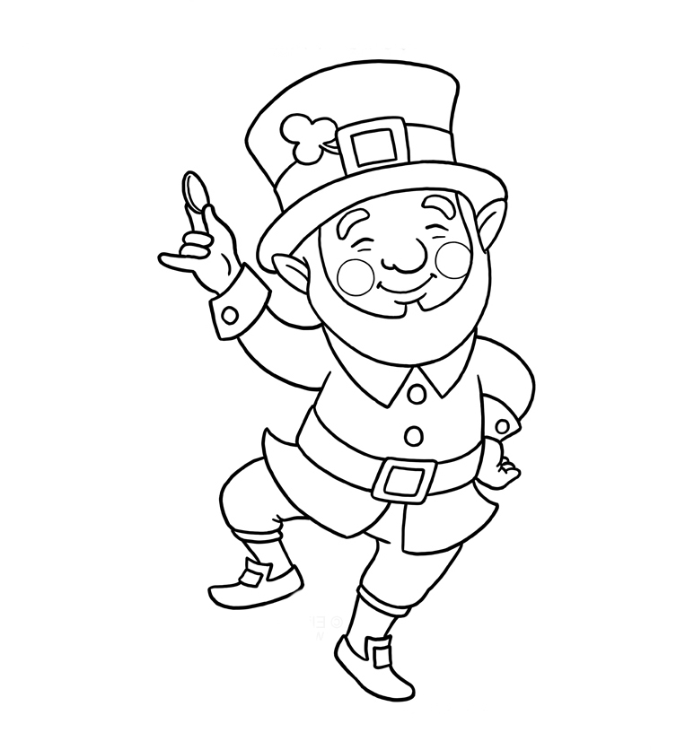 773x836 St Patricks Day Coloring Pages