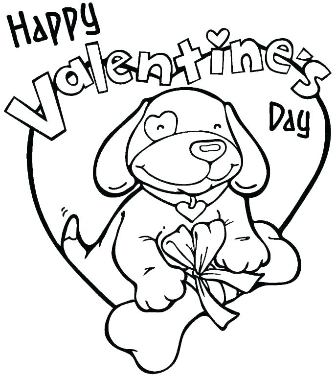 687x770 Valentine Coloring Page Childrens Christian Valentine Coloring