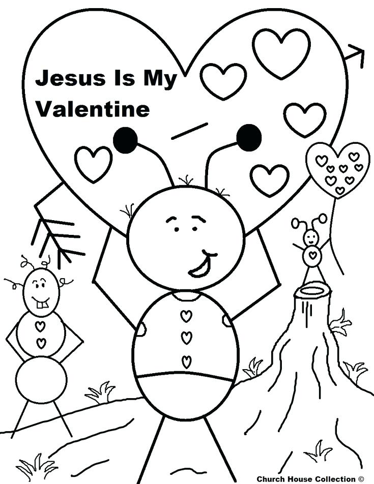 735x952 Coloring Pages For Adults Flowers Saint Valentine Page Catholic