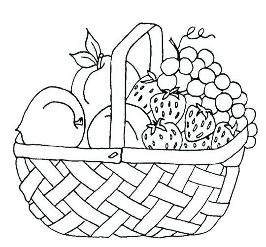 540x502 Fruit Salad Coloring Page Fuhrer Von