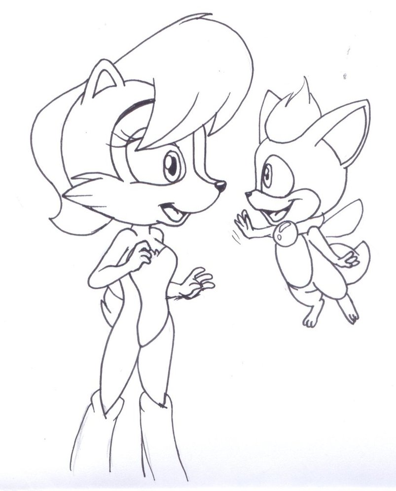 803x995 Sally From Sonic The Hedgehog Coloring Pages Hedgehogs