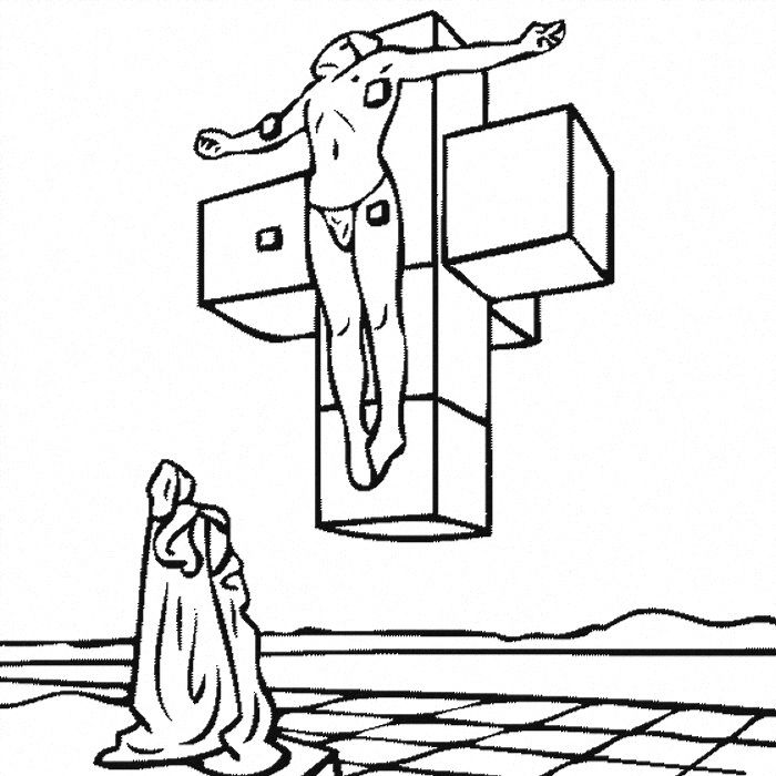 700x700 Salvadore Dali Para Imprimir Y Pintar Dali