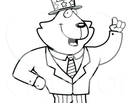 440x330 Uncle Sam Coloring Page