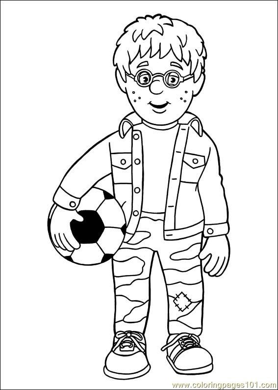 567x794 Fireman Sam Coloring Pages