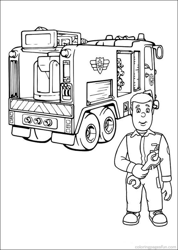 571x800 Fireman Sam Coloring Pages Abc