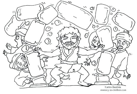 Samson And Delilah Coloring Page at GetDrawings | Free download