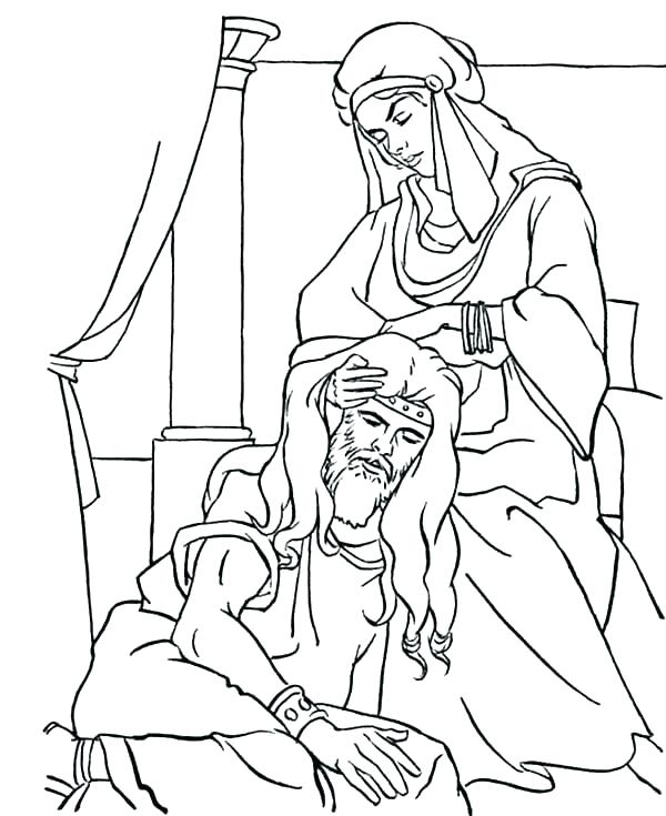 600x735 Samson Coloring Page And Coloring Pages Samson Coloring Pages Free