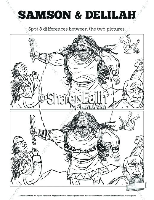 520x673 Samson Coloring Page And Coloring Page And Kids Spot