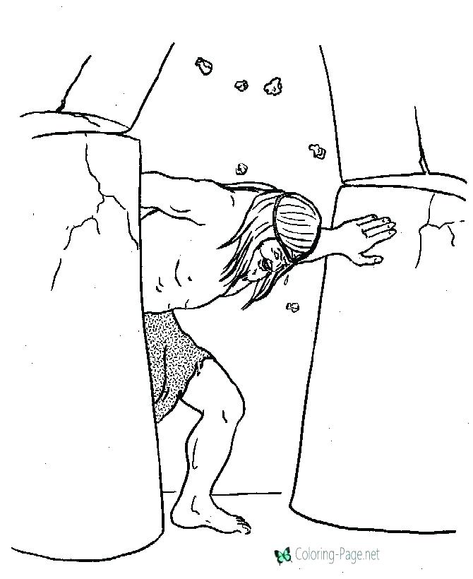 670x820 Samson And Delilah Coloring Page And Coloring Pages Bible Coloring