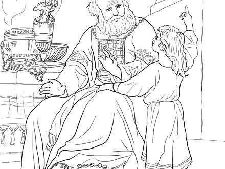 440x330 Samuel Coloring Pages The Call Of Coloring Page Coloring Pages