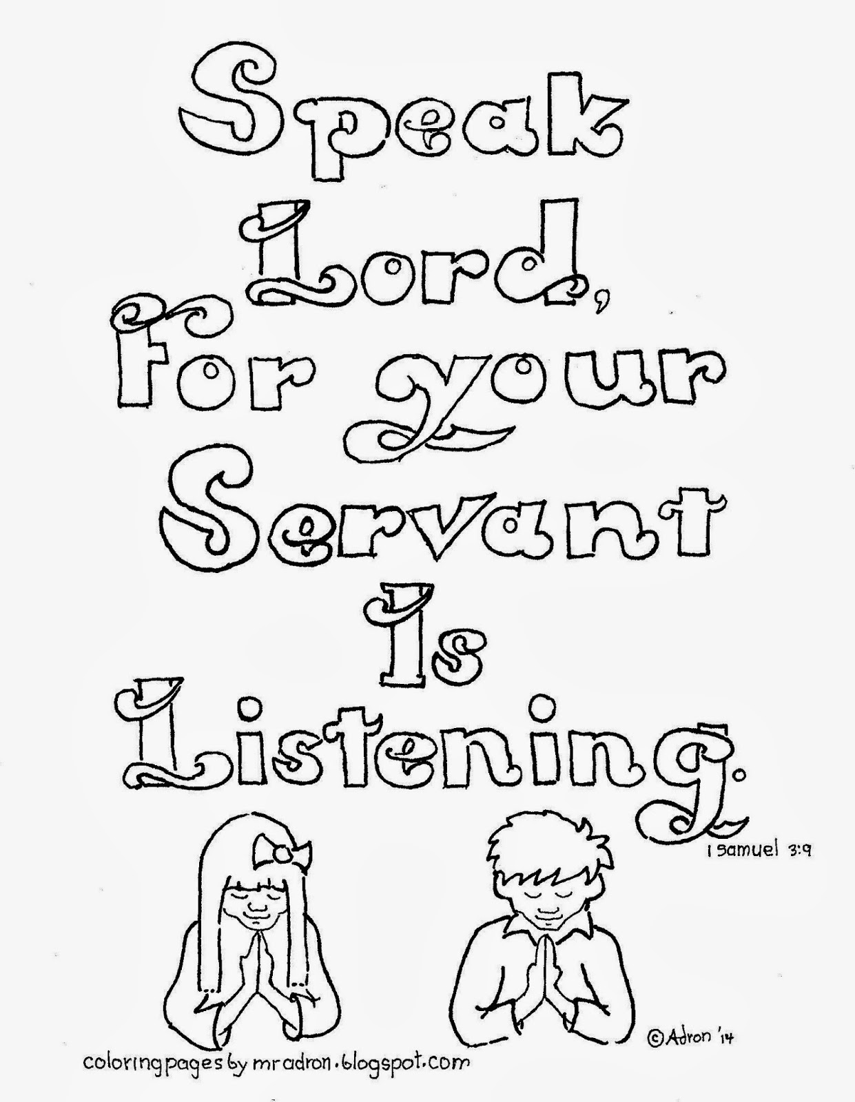 1241x1600 God Speaks To Samuel Coloring Page Pages