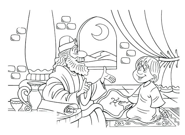 600x436 Samuel Coloring Pages From The Bible Samuel Coloring Pages