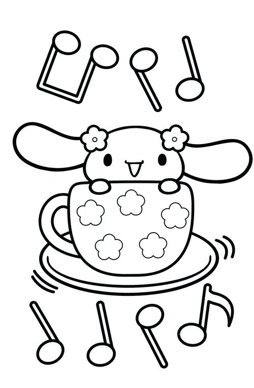 500x762 San X Coloring Pages