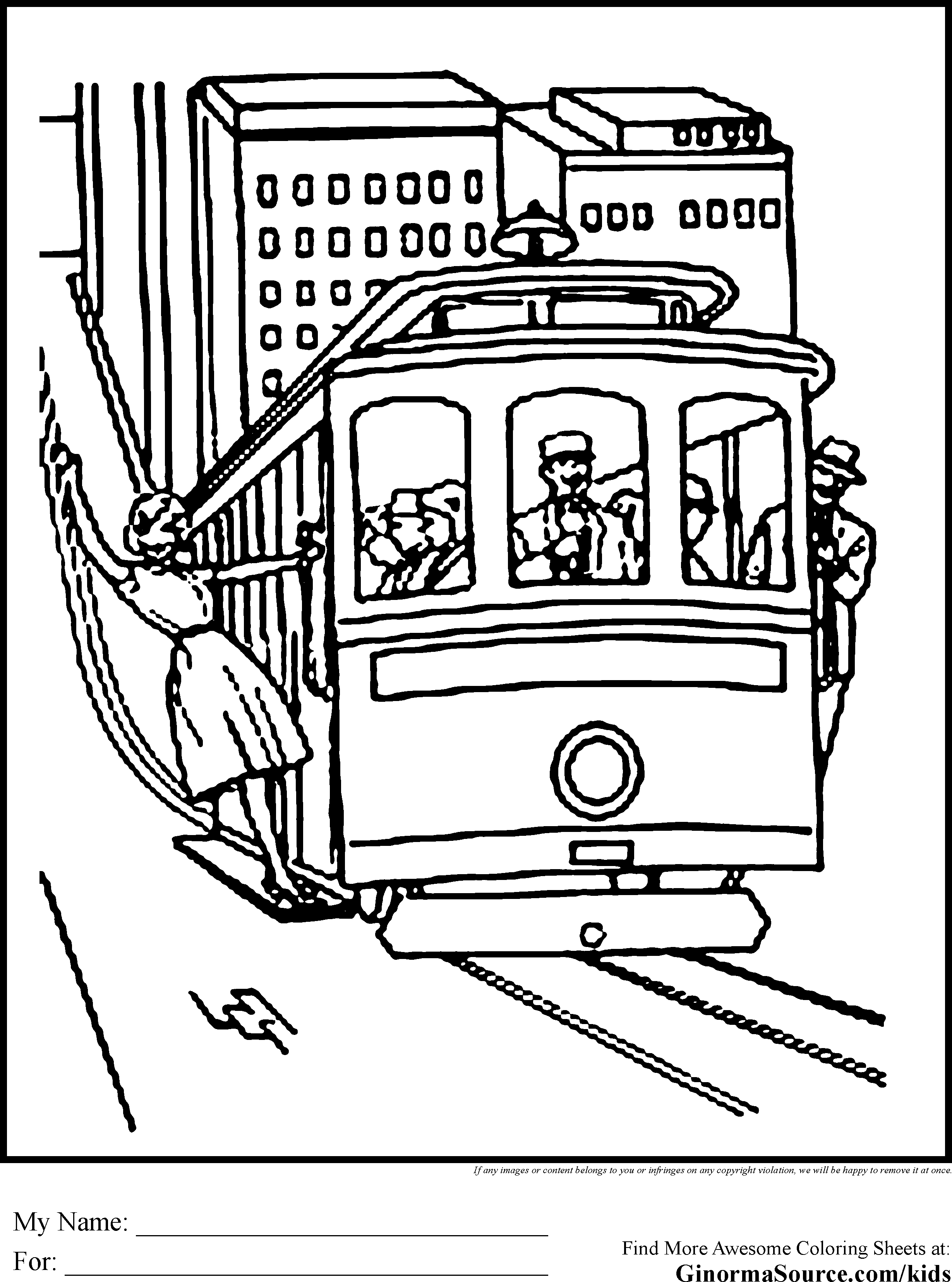 2459x3310 San Francisco Coloring Pages