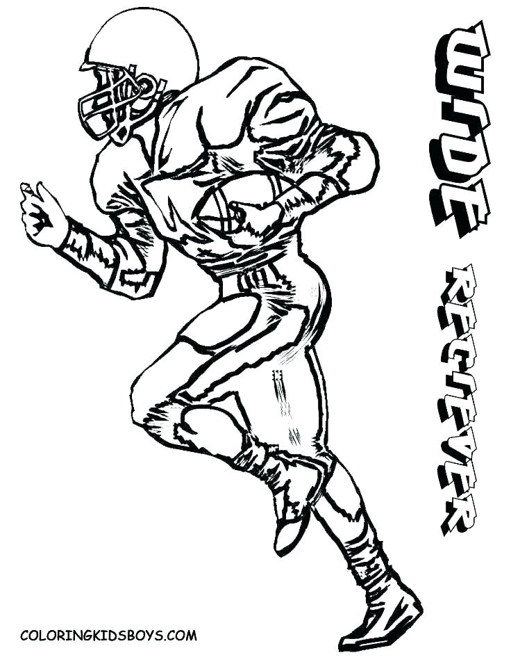 736x952 Coloring Pages Football Player Coloring Pages Printable San