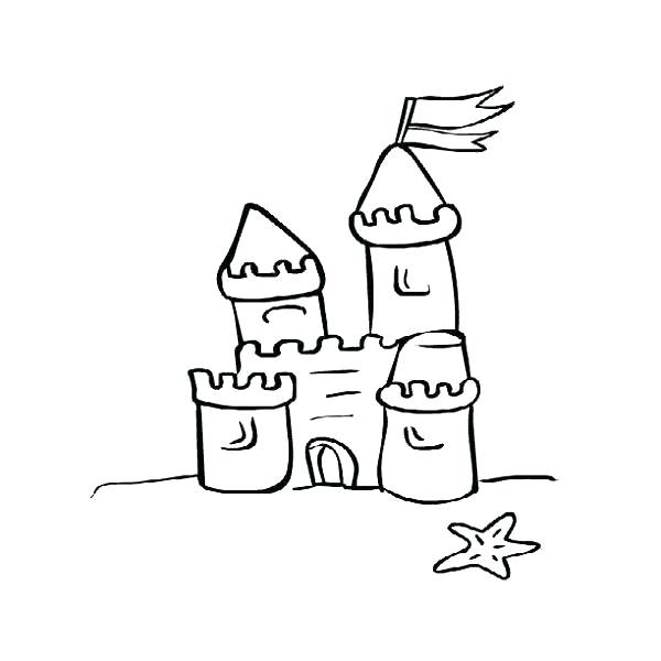 600x600 Sand Coloring Castles To Color Sand Coloring Page Magic Castle