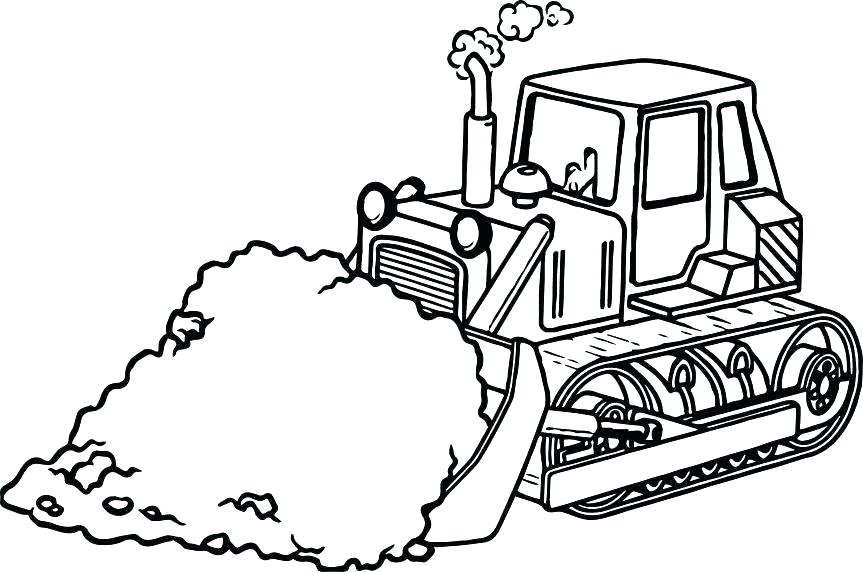 863x572 Bulldozer Coloring Page Bulldozer Coloring Page Bulldozer Coloring