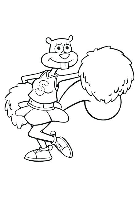 452x640 Sandy Cheeks Coloring Pages Sandy Cheeks Coloring Pages Coloring
