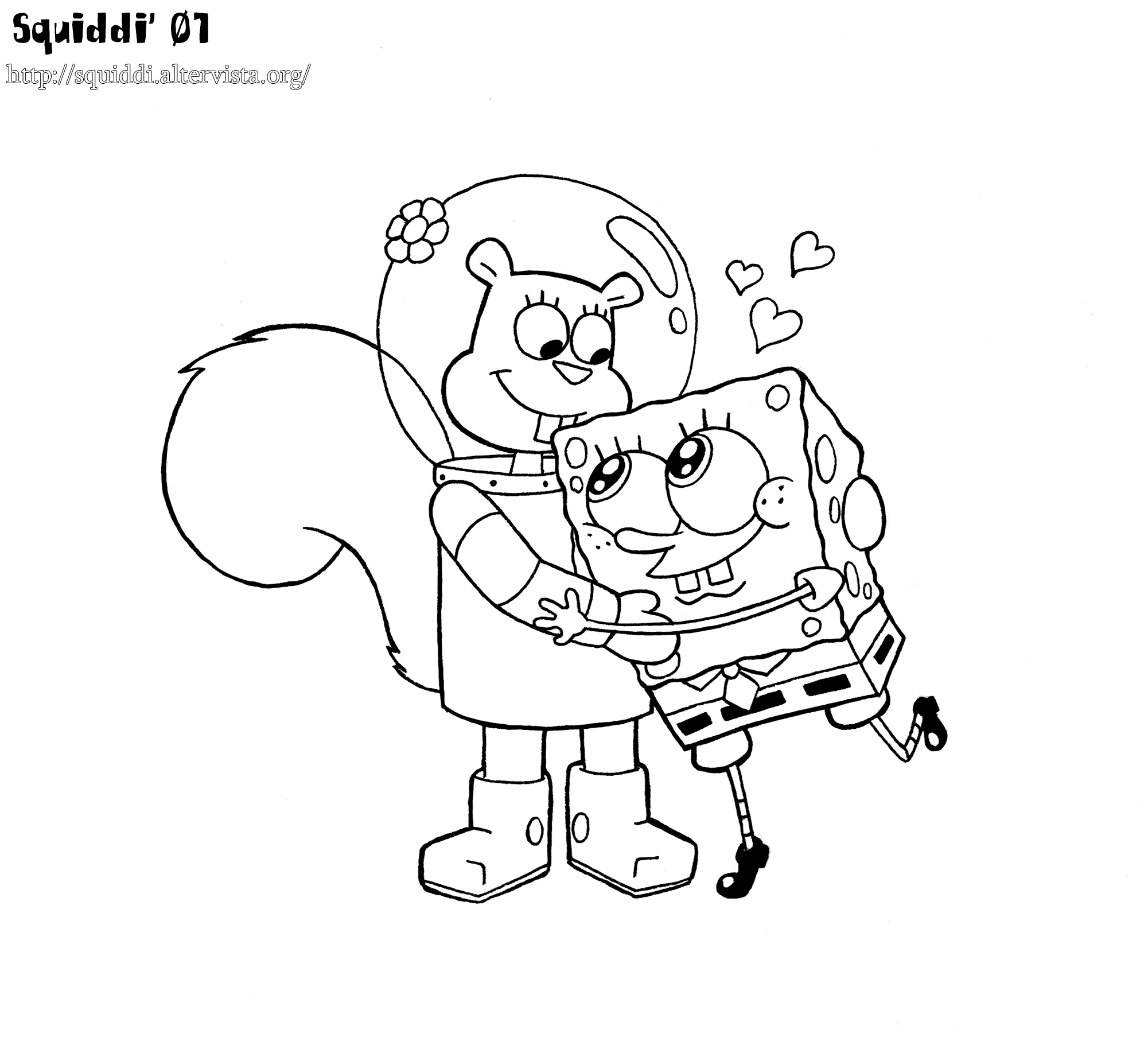 2001x1821 Unique Sandy Cheeks Coloring Pages Cool Inspiring Ideas